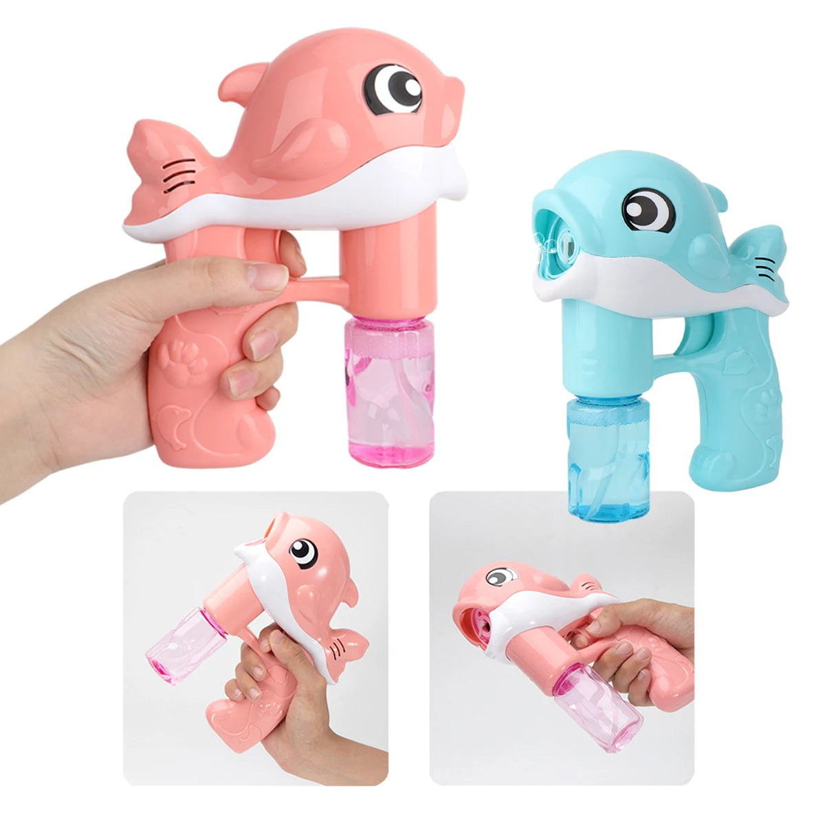 CowLost | product_id-dolphin-handheld-automatic-bubble-gun-toy-bubble-liquid-not-included |3