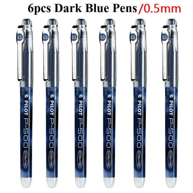 CowLost | product_id-pilot-p500-p700-gel-pens-0-5-0-7mm-black-red-blue-large-capacity-for-school-office-home-use |38