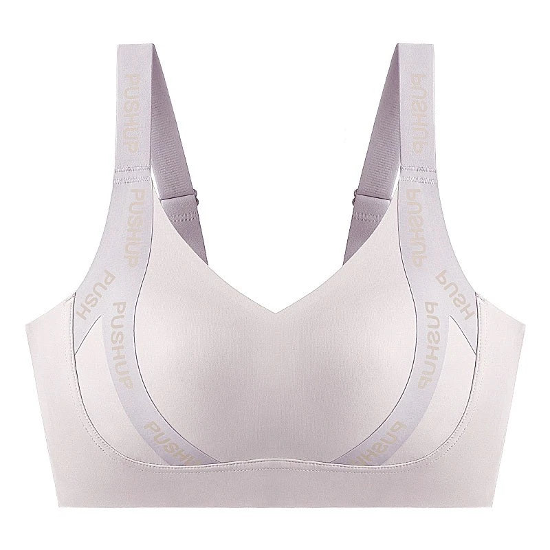 CowLost | product_id-large-size-wire-free-double-layer-pull-up-bra-with-soft-support-and-adjustable-straps |18