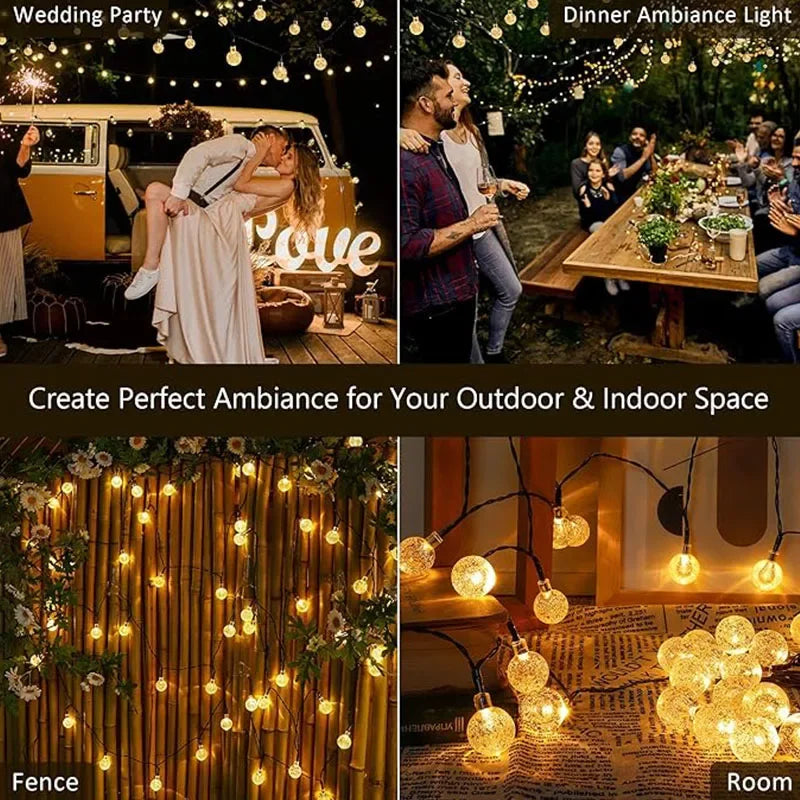 CowLost | led-light-bulbs-product_id-solar-100-led-crystal-globe-string-lights-ip65-waterproof-8-modes-for-outdoor-garden-patio-party |5