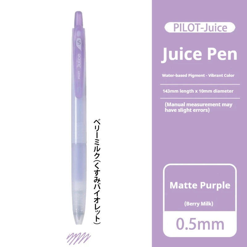 CowLost | product_id-pilot-juice-milky-pastel-gel-pens-0-5mm-retractable-multi-color-smooth-glide-japanese-quality |45