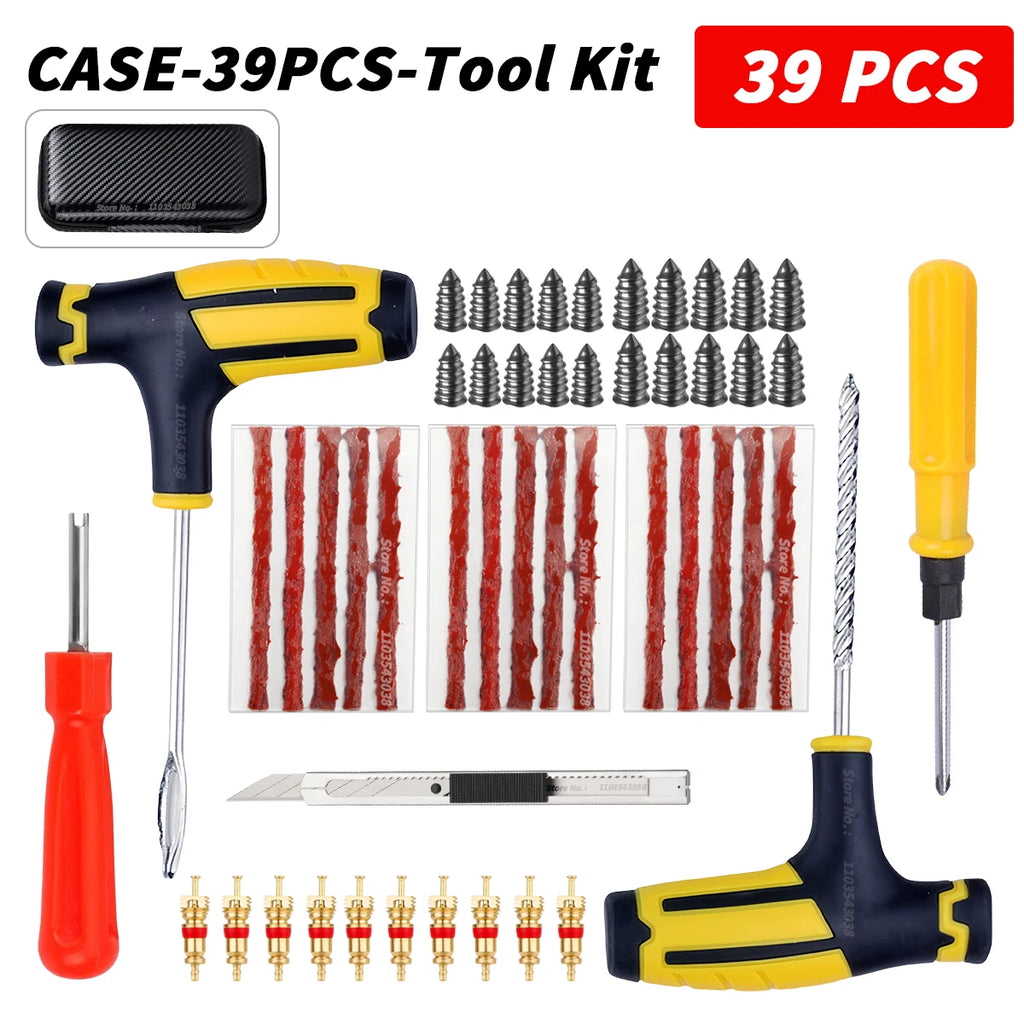 CowLost | car-tire-repair-kit-puncture-plug-tools |3