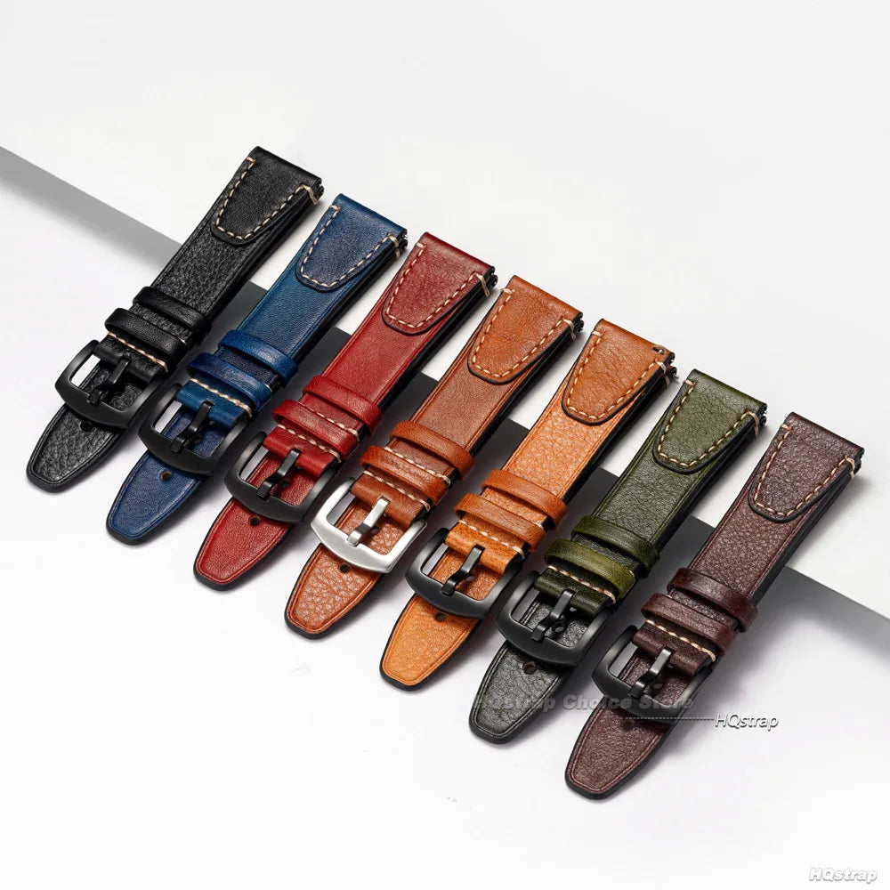 CowLost | bracelets-product_id-vintage-genuine-leather-watch-strap-20mm-22mm-retro-stitching-for-seiko-rolex |2