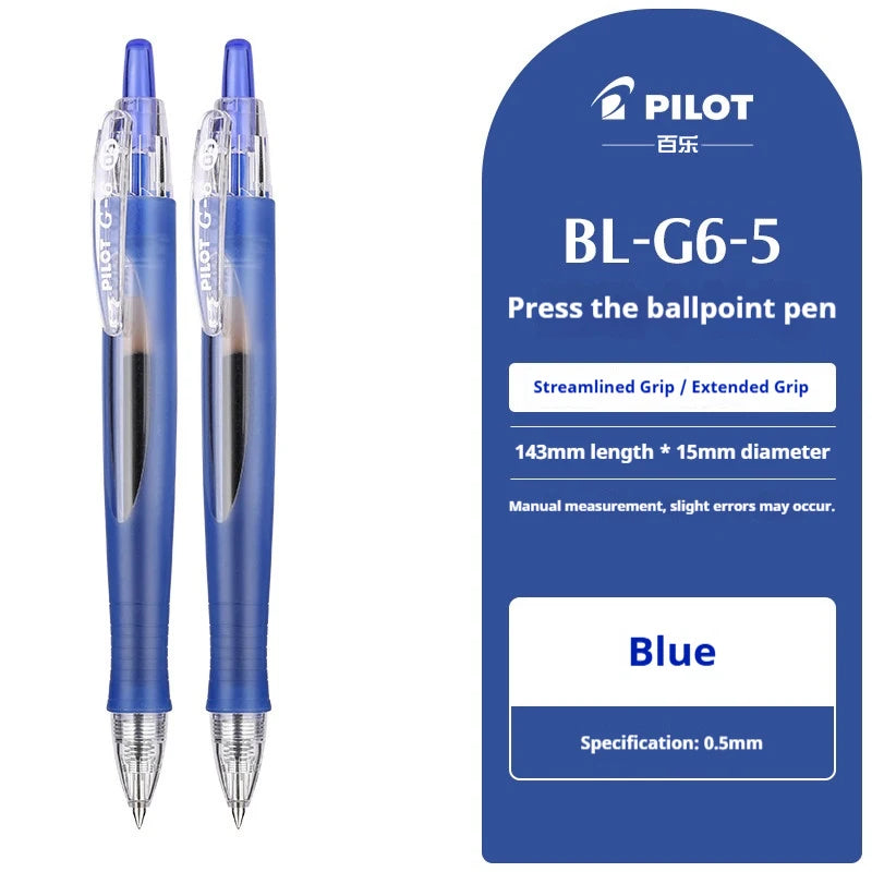 CowLost | product_id-pilot-g-6-0-5mm-gel-pen-with-comfort-grip-black-red-blue-ink-smooth-writing-needle-point |47
