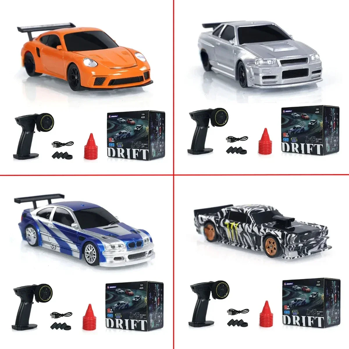 CowLost | fencing-barriers-2-4g-1-64-scale-4wd-remote-control-drift-car-with-gyroscope |2