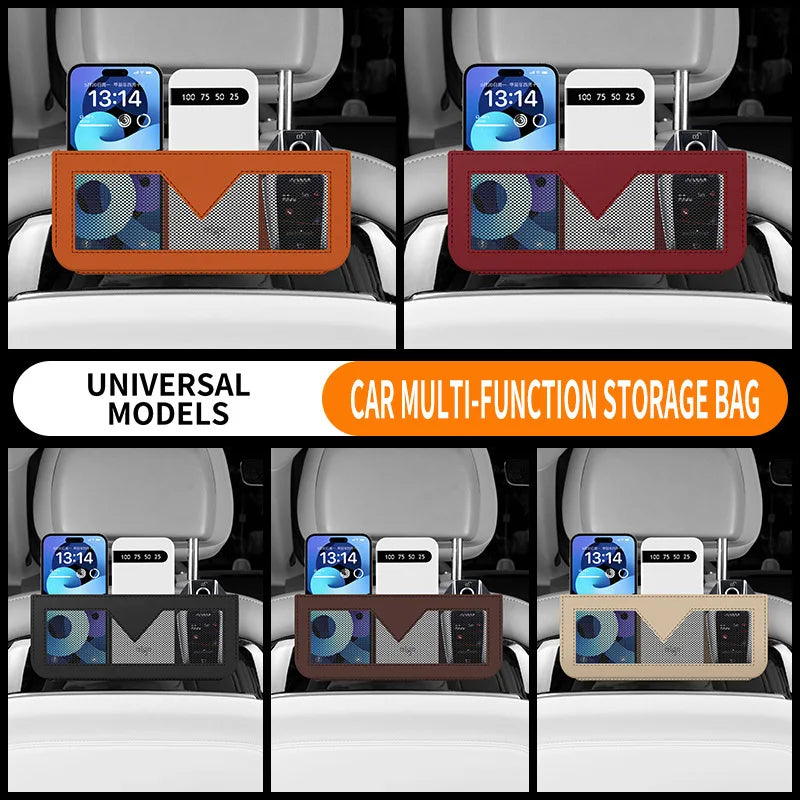 CowLost | product_id-premium-faux-leather-car-seat-back-organizer-with-storage-bag-trash-bin-and-phone-holder |6