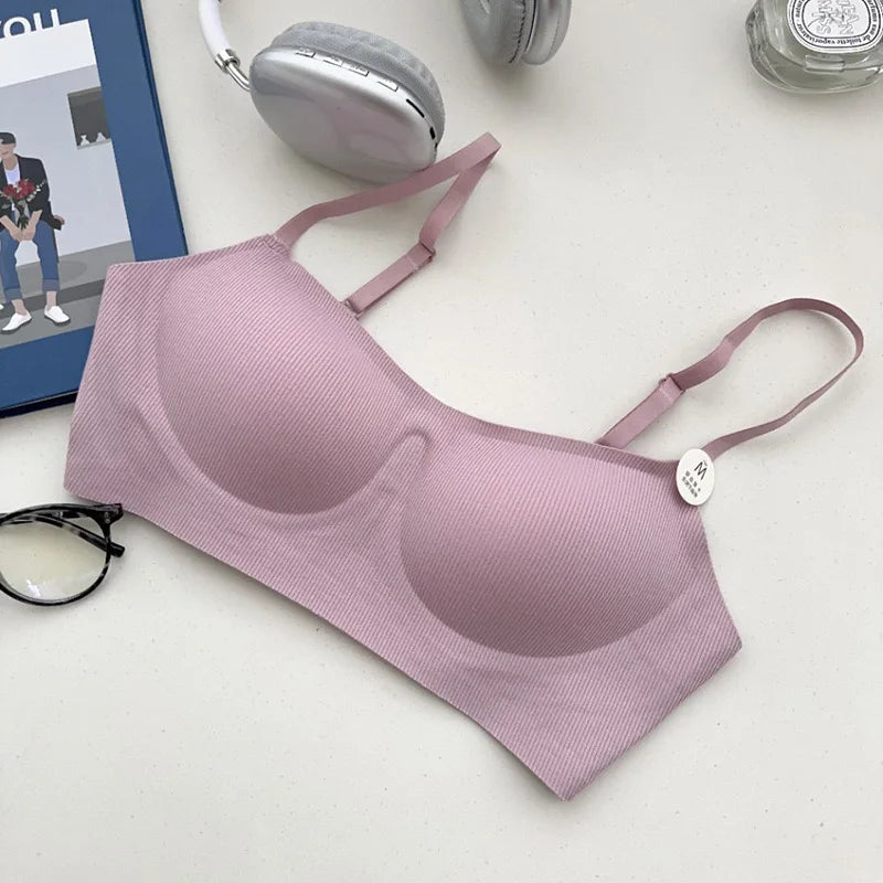 CowLost | product_id-seamless-wire-free-support-bra-for-small-breasts-with-anti-sagging-and-beautiful-back-design |13
