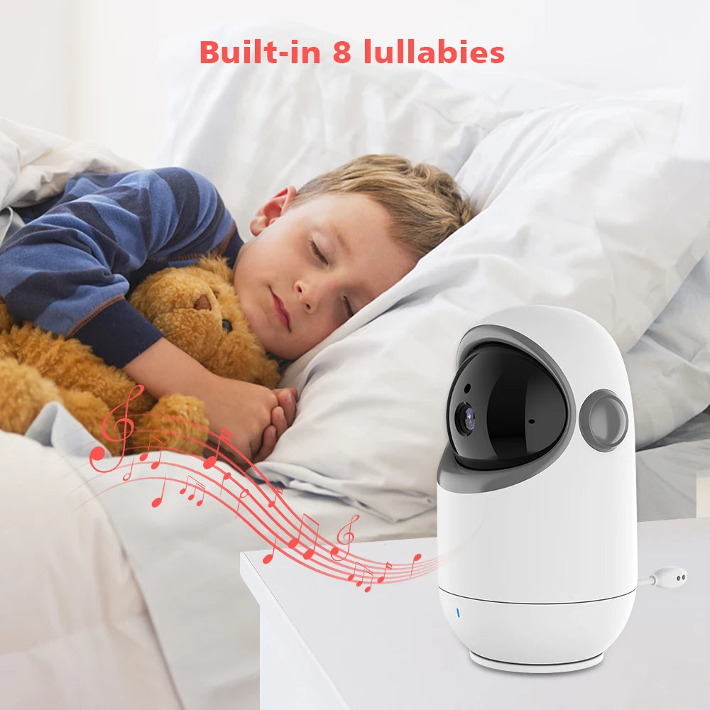 CowLost | 4-3-inch-video-baby-monitor-with-pan-tilt-camera-2-4g-wireless-two-way-audio-night-vision-security-camera-babysitter-vb801 |10