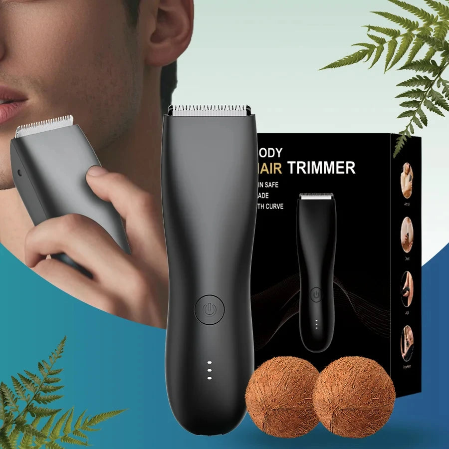 CowLost | product_id-ipx6-mens-rechargeable-groin-body-trimmer-with-skinsafe-foil-blades-and-precision-ball-shaver |1