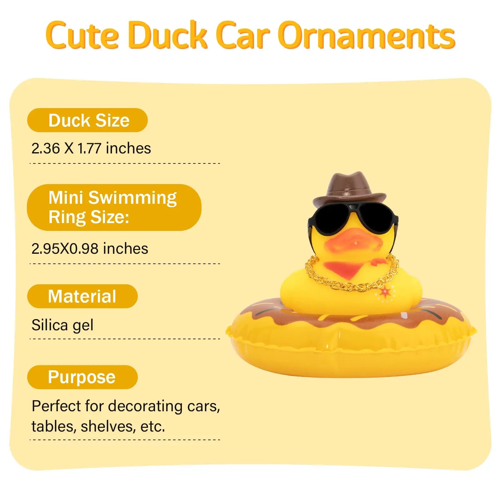 CowLost | product_id-cowboy-duck-rubber-dashboard-ornament-car-decoration |5