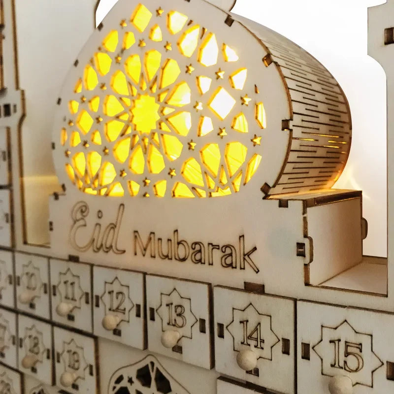 CowLost | ramadan-kareem-countdown-calendrier-wooden-eid-mubarak-ornament |5