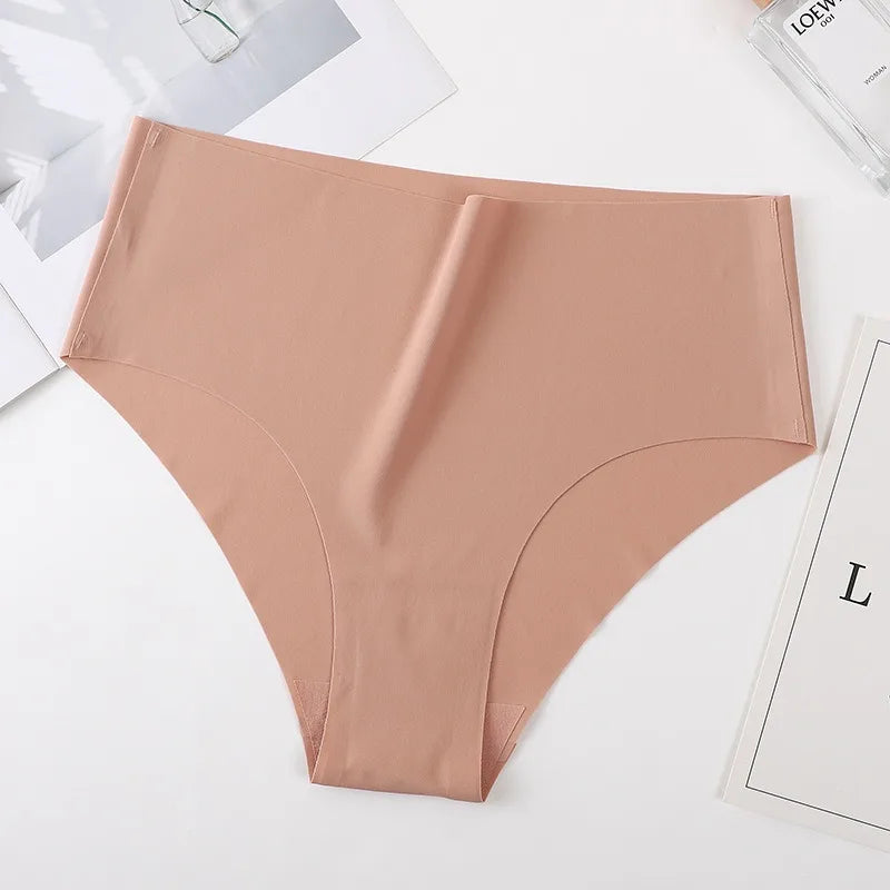 CowLost | product_id-2pcs-womens-high-waist-seamless-ice-silk-briefs-xs-xl |14