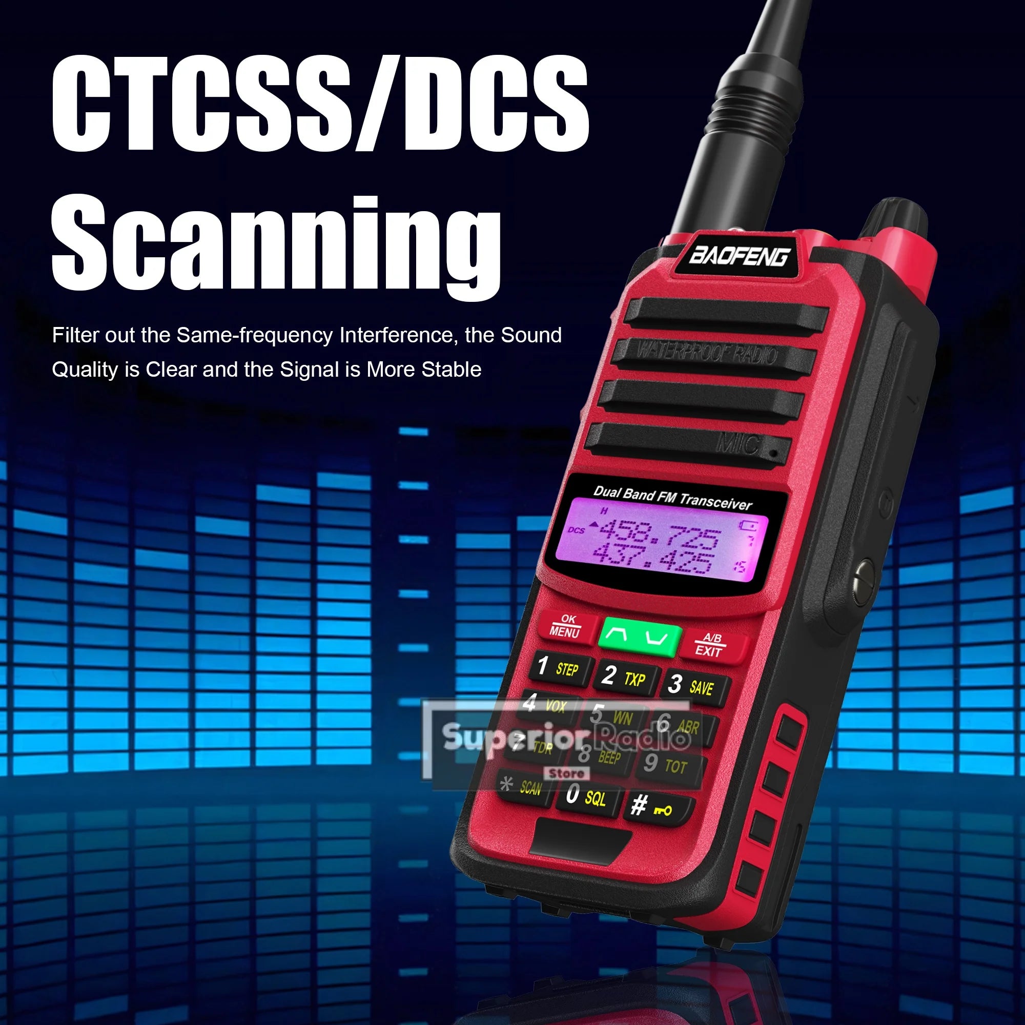 CowLost | mobile-phone-cases-baofeng-uv-68-pro-max-v2-walkie-talkie-ip67-waterproof-usb-c-charger-long-range-fm-radio-128-channels |11
