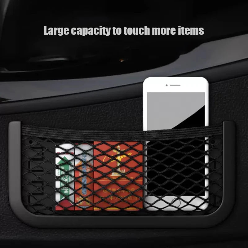 CowLost | elastic-product_id-2pcs-252x120mm-car-trunk-rear-elastic-cargo-net-holder-for-car-van-suv-mpv |1