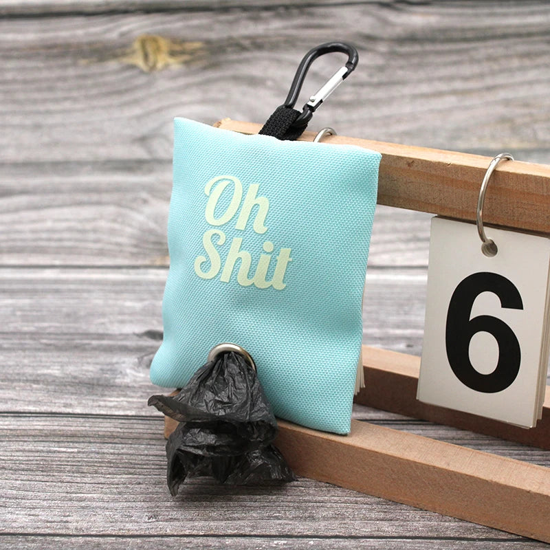 CowLost | uncategorized-portable-canvas-dog-poop-bag-dispenser-storage-holder |9