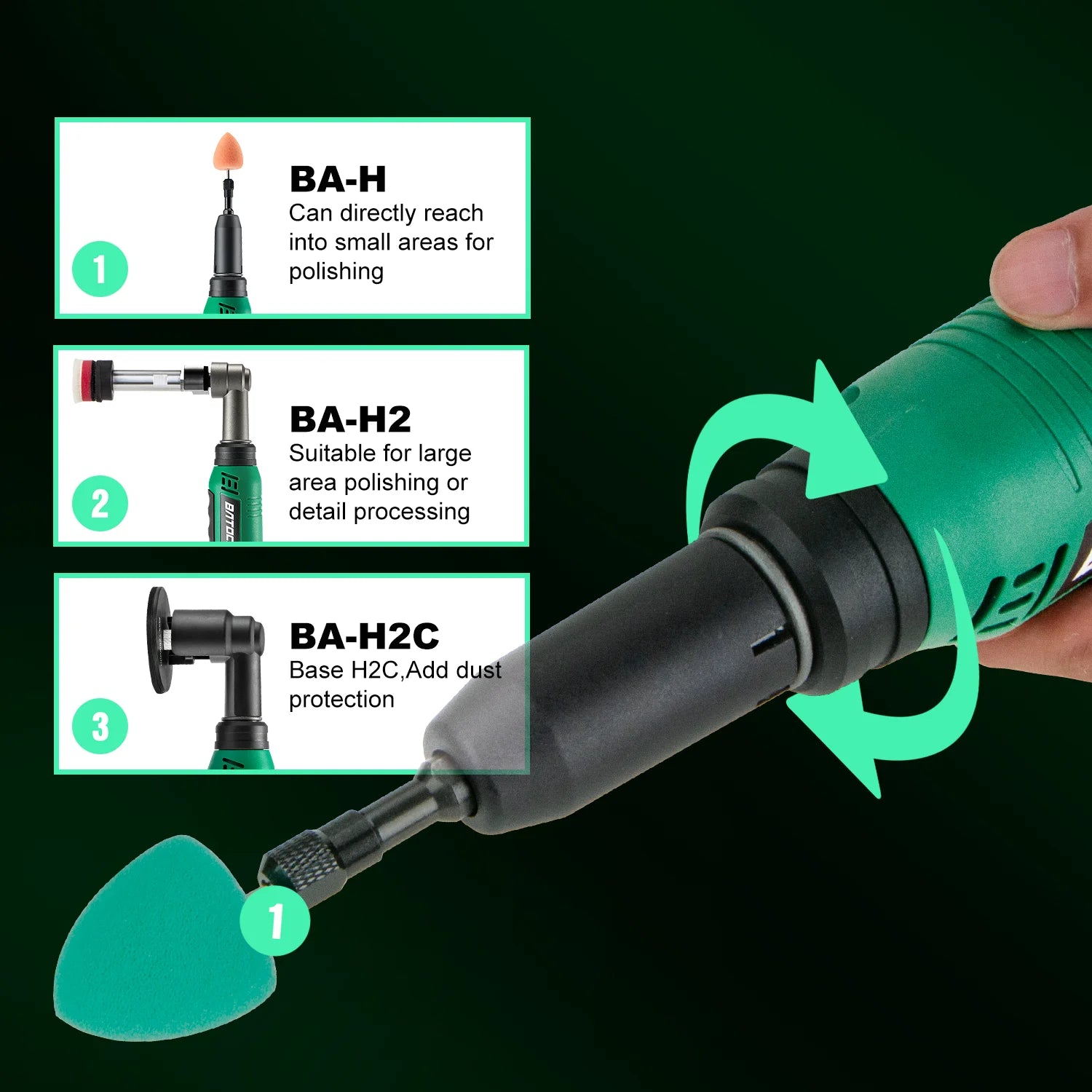 CowLost | batoca-s6-cordless-mini-car-polisher-12v |4