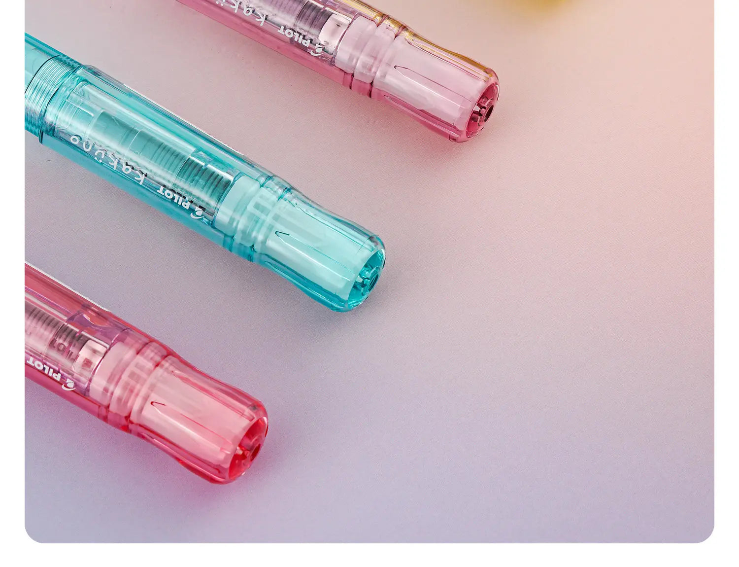 CowLost | product_id-pilot-kakuno-smile-family-series-transparent-fountain-pen-with-ergonomic-grip-for-kids |11
