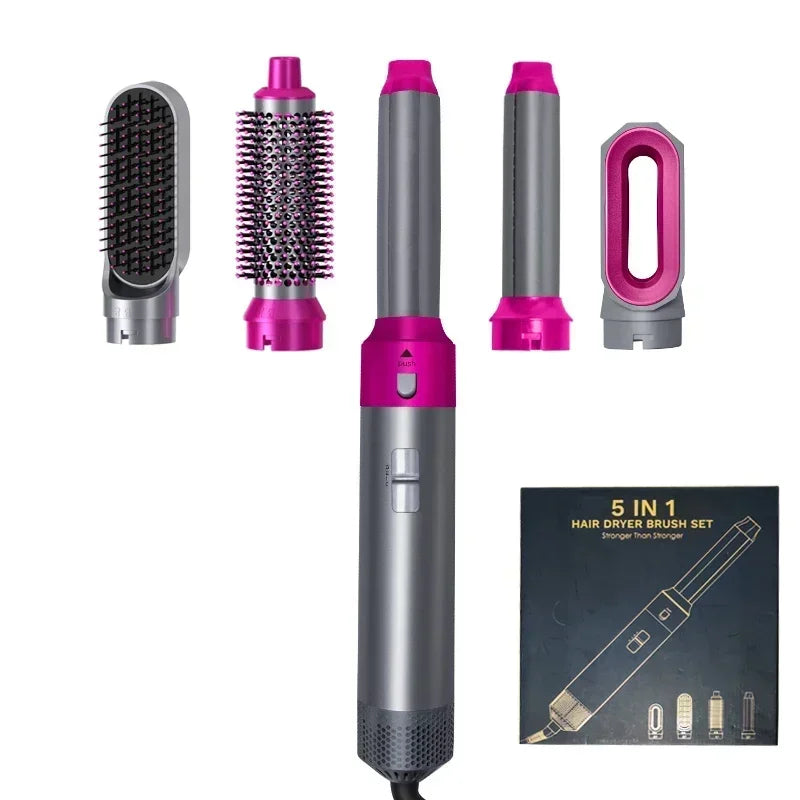 CowLost | 5-in-1-hair-dryer-hot-comb-set-professional-curling-iron-hair-straightener-styling-tool-for-professional-hair-dryer-household |22