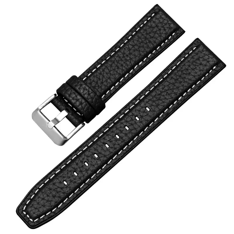 CowLost | product_id-waterproof-leather-watch-strap-for-rolex-seiko-with-slub-litchi-smooth-patterns |54