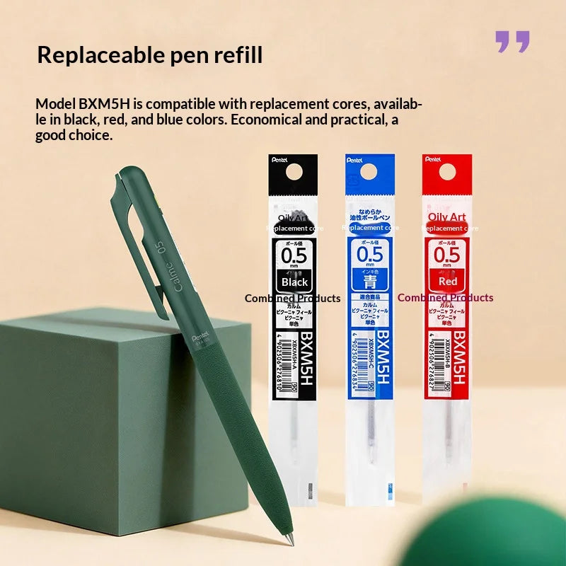 CowLost | product_id-pentel-calme-multi-color-noise-reduction-gel-pen-with-ergonomic-design |5