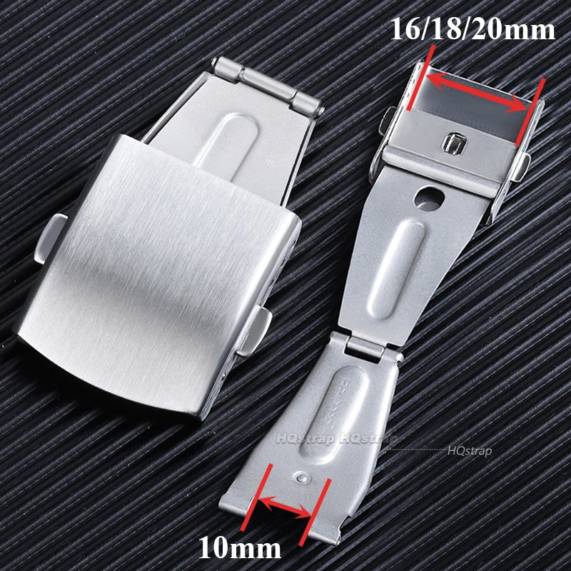 CowLost | product_id-stainless-steel-folding-safety-watch-clasp-16-22mm-double-press-button-strap-accessory |1
