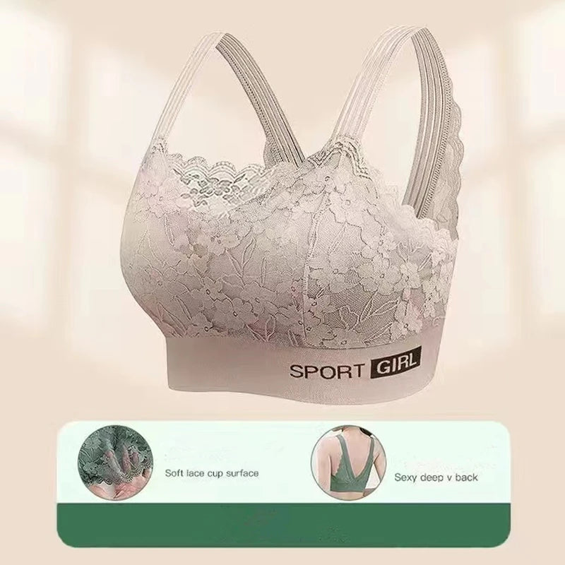 CowLost | product_id-wireless-lace-push-up-bra-for-small-chest-anti-sagging-shockproof-beautiful-back-womens-underwear |17