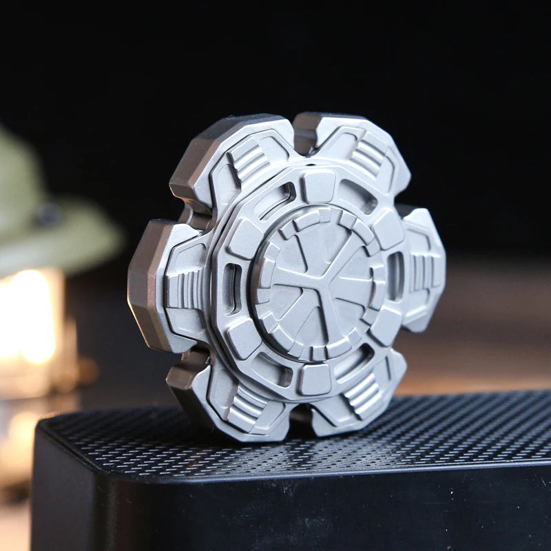 CowLost | edc-open-the-armor-stainless-steel-finger-spinner-stress-relief-toy-office-stress-relief-toys-fidget-toys-for-adult-gift |2
