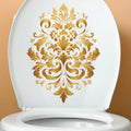 CowLost | golden-pattern-decorative-toilet-wall-sticker-for-bathroom |15