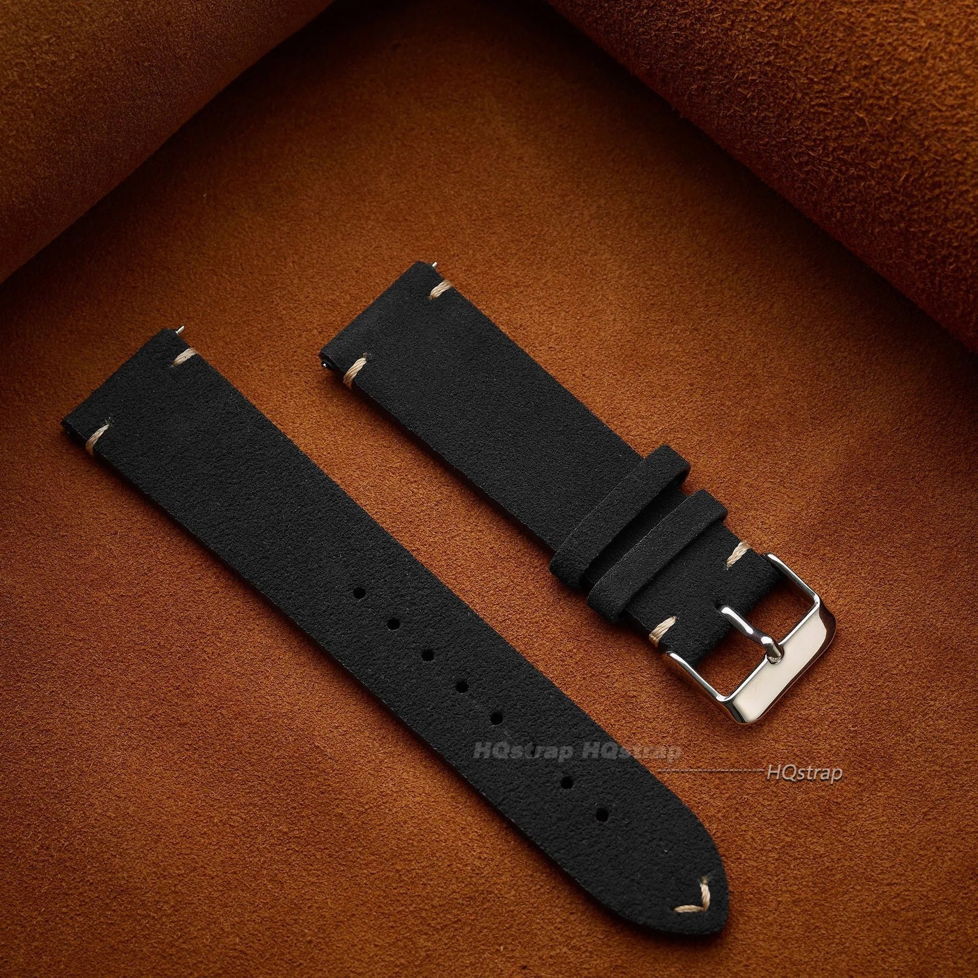 CowLost | product_id-hqstrap-genuine-suede-leather-quick-release-watch-strap-14-22mm-vintage-band-for-seiko |9