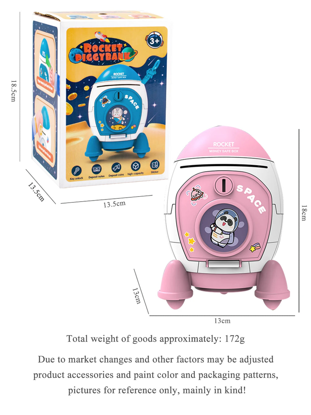 CowLost | product_id-rocket-piggy-bank-toy-with-key-large-capacity-money-saving-box-for-kids-3 |14