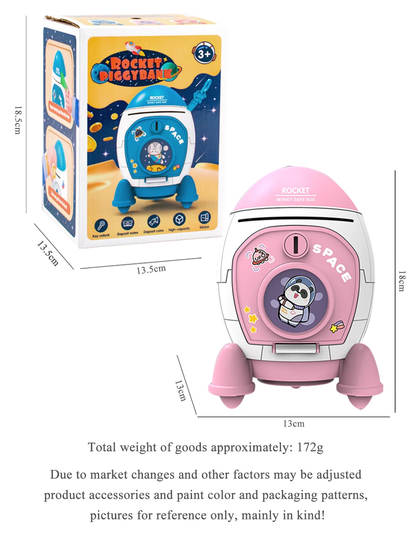 CowLost | product_id-rocket-piggy-bank-toy-with-key-large-capacity-money-saving-box-for-kids-3 |14