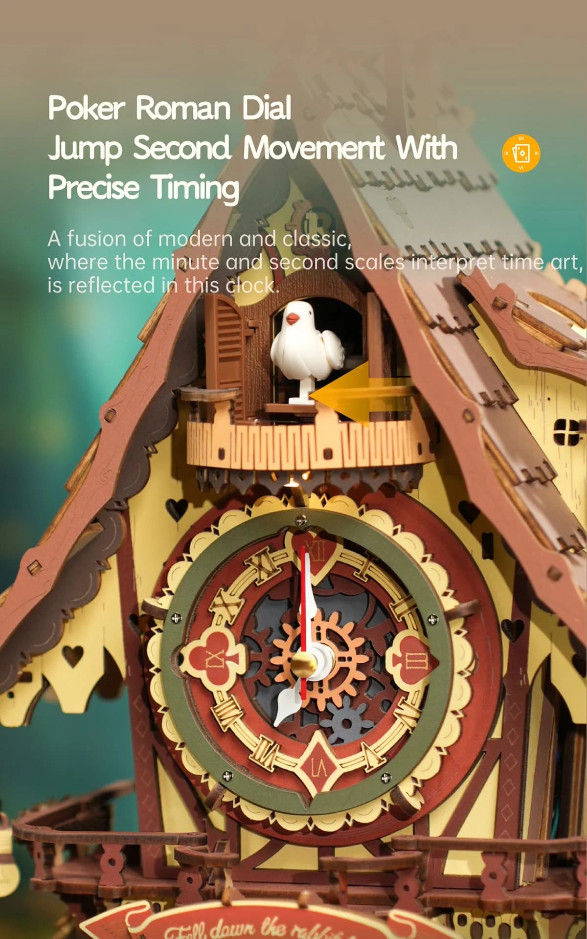 CowLost | fencing-barriers-robotime-rokr-mechanical-3d-wooden-cuckoo-clock-puzzle |11