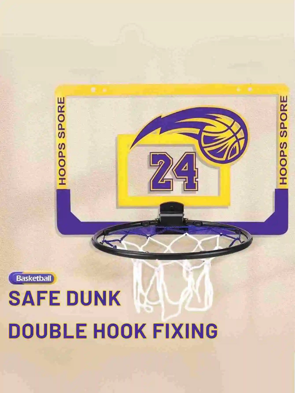 CowLost | product_id-foldable-wall-mounted-childrens-basketball-stand-indoor-outdoor-silent-no-drill |9
