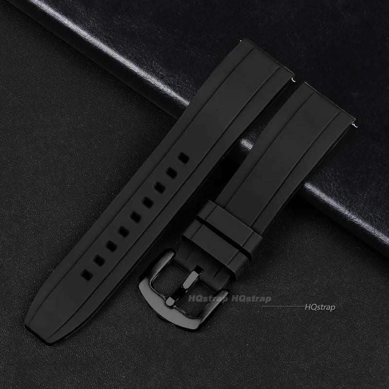 CowLost | product_id-quick-release-silicone-sports-watch-strap-20mm-22mm-black-green-orange-blue |24