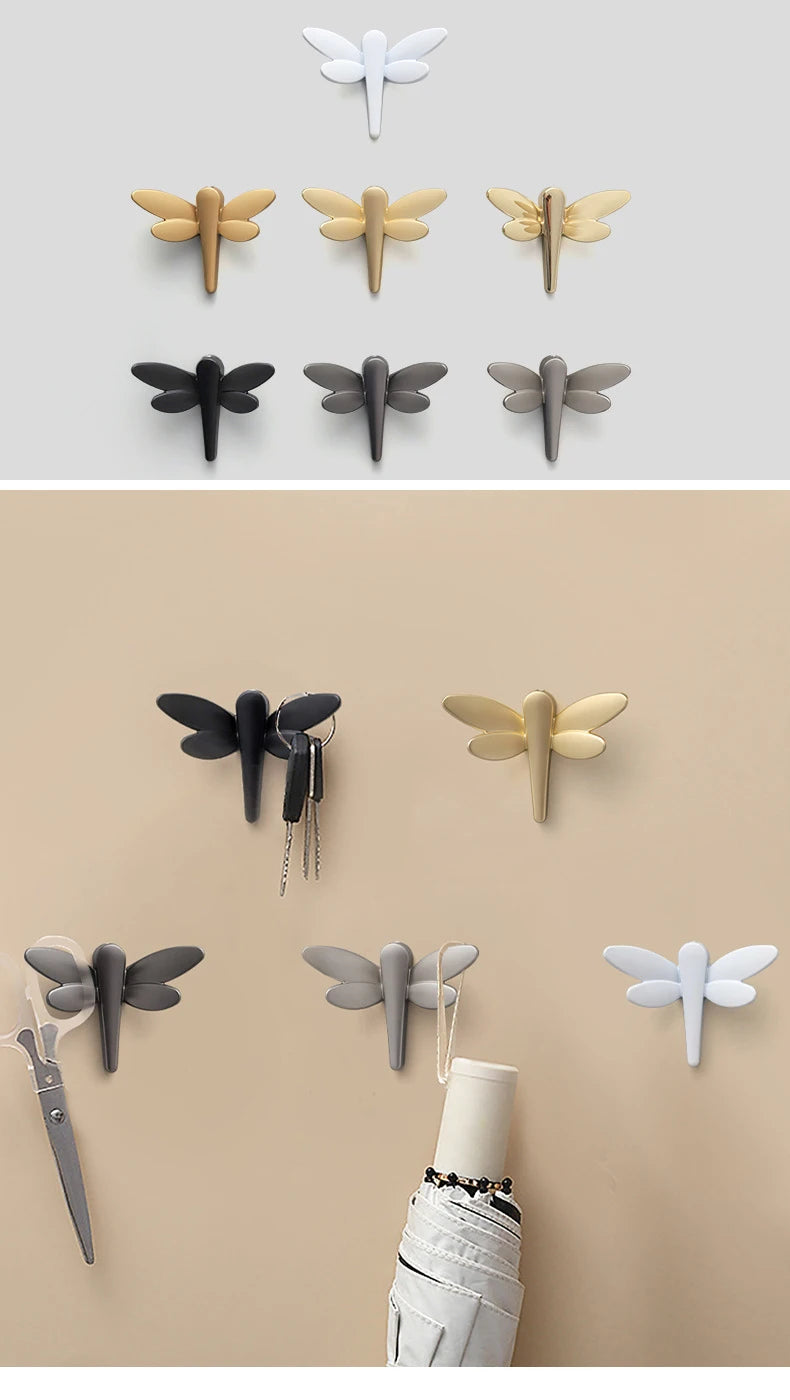 CowLost | modern-minimalist-zinc-alloy-black-clothes-hook-furniture |20