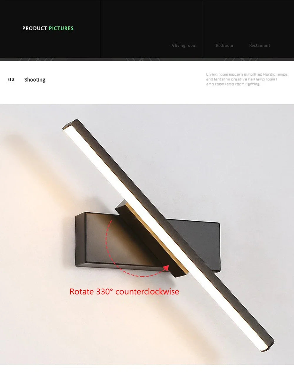 CowLost | product_id-damiasmil-modern-rotatable-led-wall-light-mirror-sconce-for-bathroom-bedroom |12