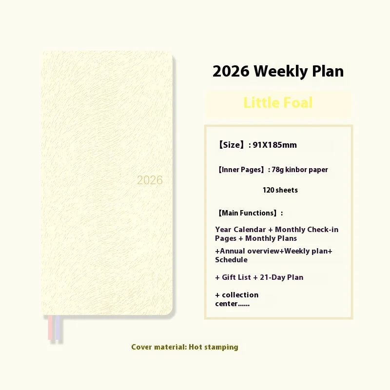 CowLost | product_id-kinbor-2026-weekly-monthly-plan-notebook-with-10-patterns-78g-paper-120-sheets |49