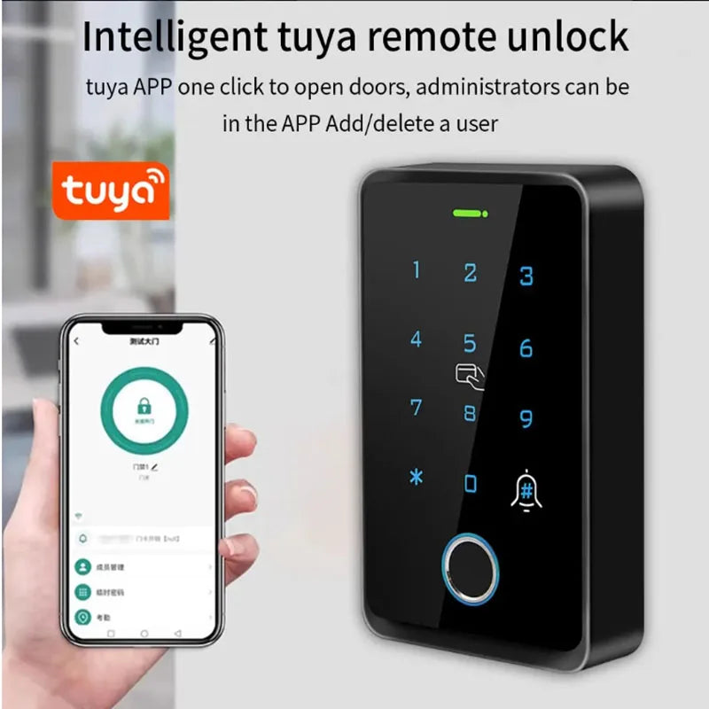 CowLost | locks-keys-product_id-waterproof-tuya-wifi-125khz-access-control-keypad-with-remote-unlock |1