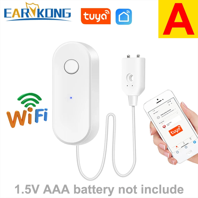 CowLost | earykong-tuya-wifi-water-leakage-sensor-independent-liquid-leak-alarm-4-versions-available-easy-installation |15