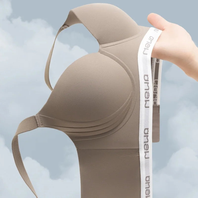 CowLost | thin-large-breasted-and-small-breasted-underwear-for-women-breast-retracting-anti-sagging-push-up-adjustable-seamless-bra |3