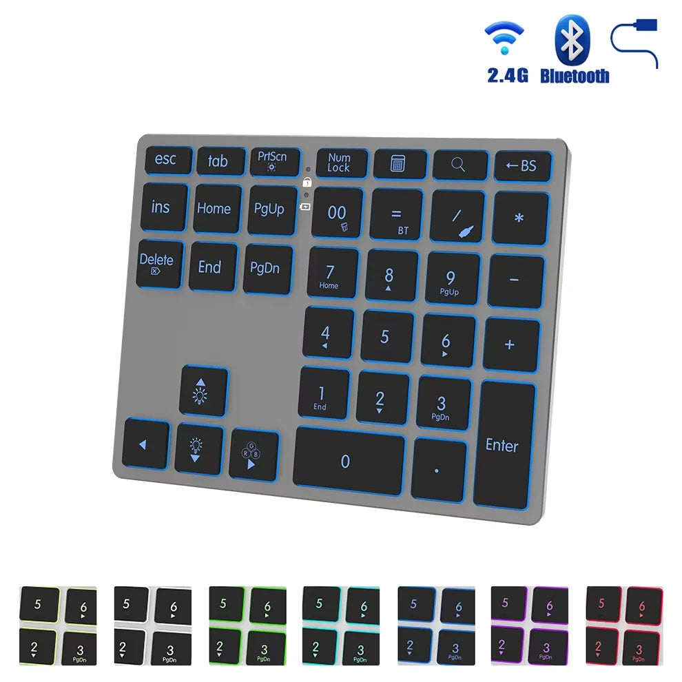 CowLost | product_id-joma-tri-mode-35-key-aluminum-numpad-with-7-color-led-backlight-bt5-0-2-4g-wireless-usb-rechargeable |10