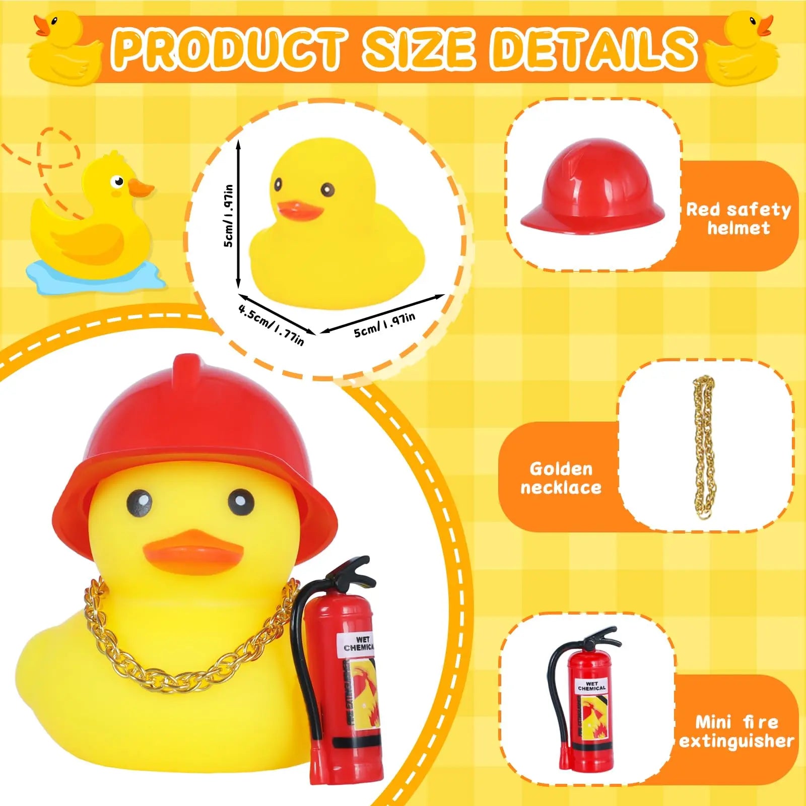 CowLost | product_id-firefighter-rubber-duck-car-dashboard-squeaky-ornament |2
