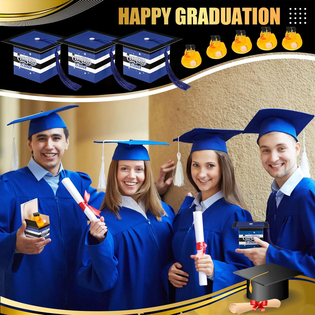 CowLost | product_id-graduation-duck-with-cap-gift-box-tassel-candy-box-party-favors-set |5