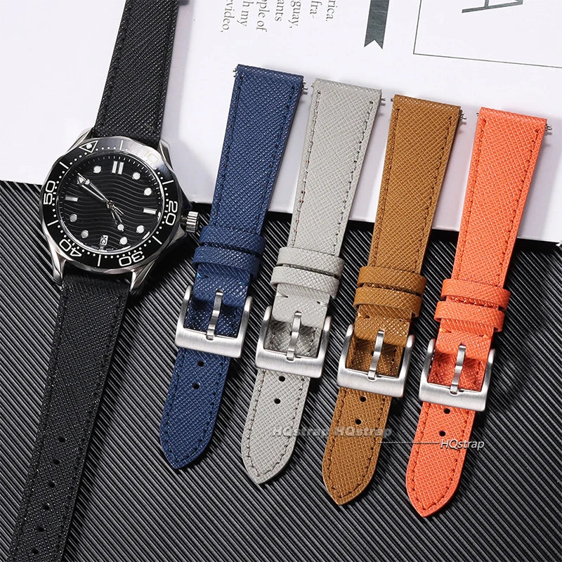 CowLost | watch-bands-product_id-calfskin-leather-quick-release-watch-bands-18mm-20mm-22mm-wristwatch-straps |2
