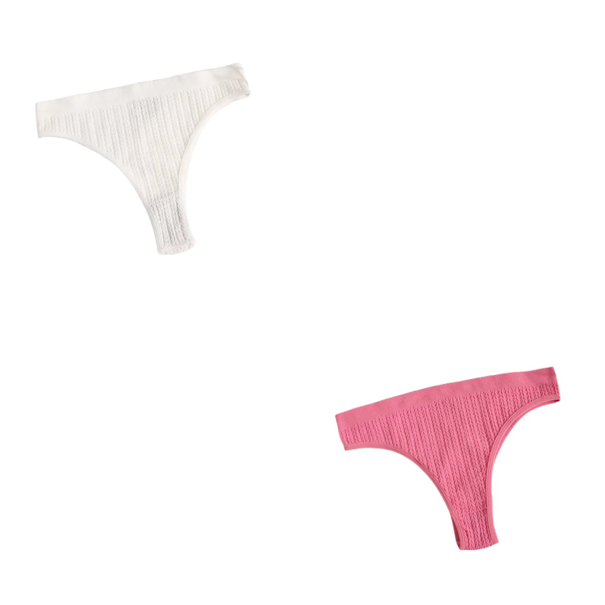 CowLost | product_id-2pcs-womens-seamless-low-rise-solid-briefs-m-xl |19