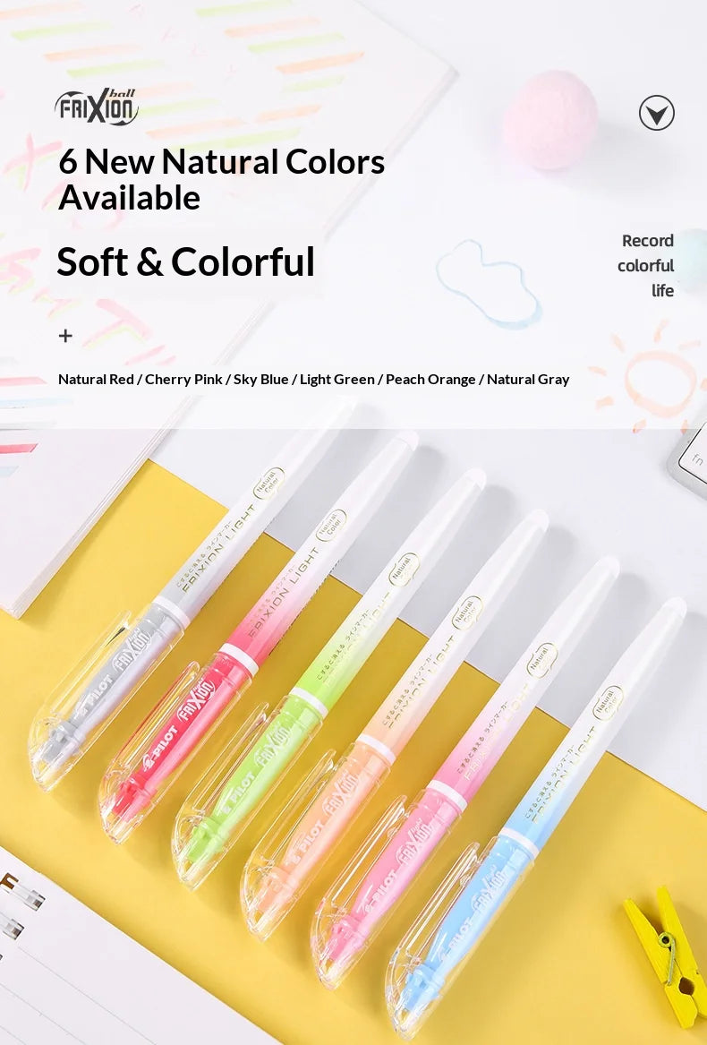 CowLost | product_id-pilot-sw-fl-erasable-fluorescent-marker-with-temperature-controlled-disappearing-ink-for-journaling-notes |10