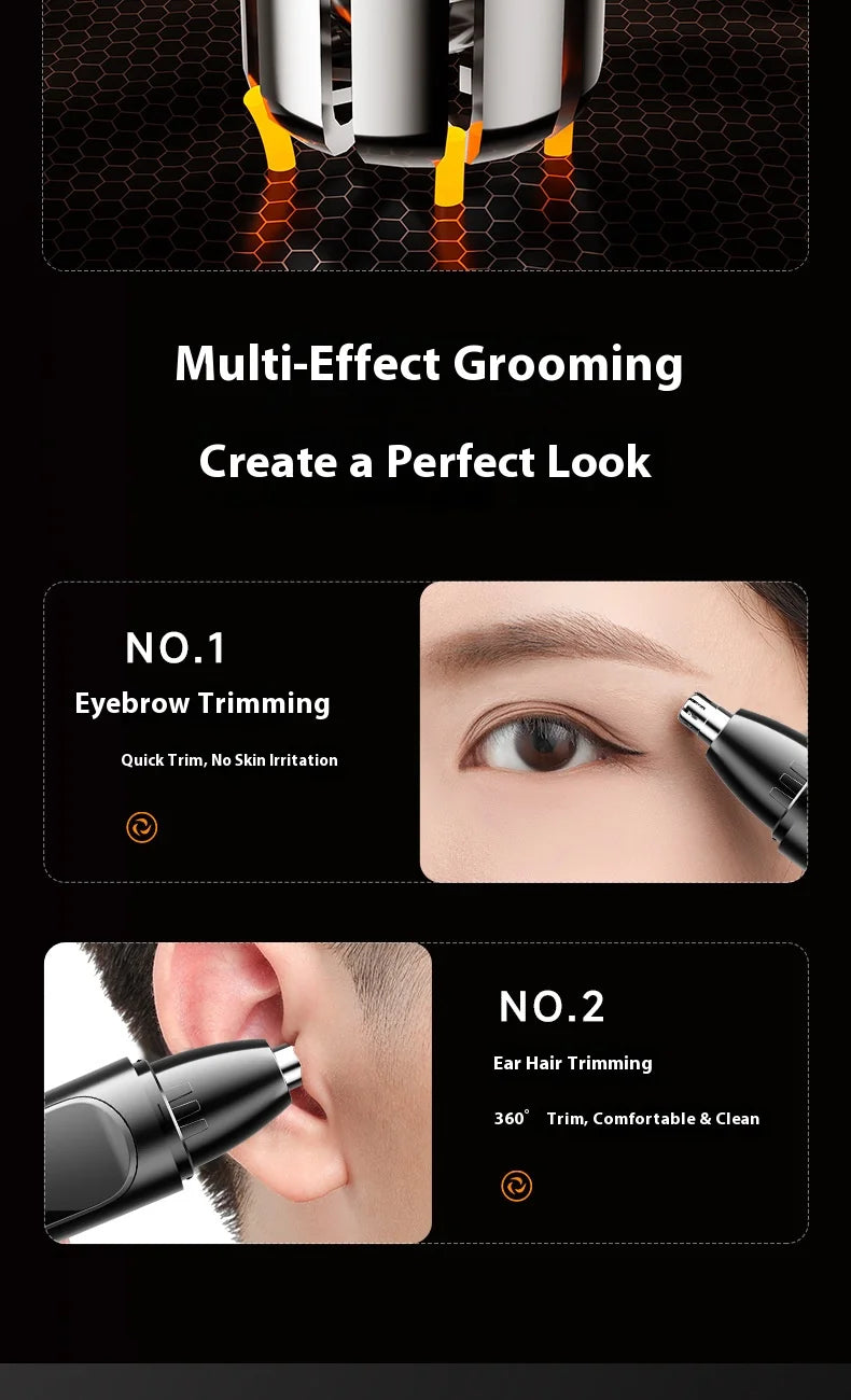 CowLost | product_id-rechargeable-electric-nose-hair-trimmer-for-men-precise-waterproof-grooming-tool |12