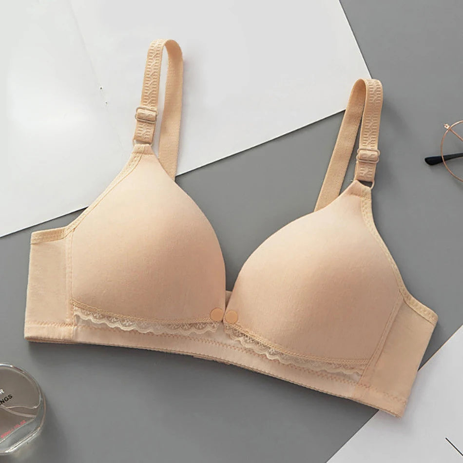 CowLost | product_id-seamless-front-clip-nursing-bra-for-maternity-postpartum-support |9