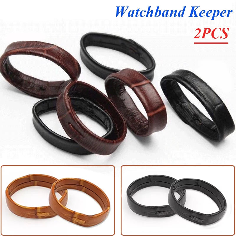 CowLost | product_id-leather-watch-band-ring-buckle-strap-keeper-loop-replacement-for-16-26mm-straps |1