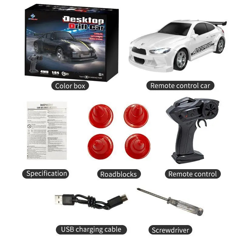CowLost | fencing-barriers-kf20-1-64-drift-rc-car-four-wheel-remote-control-racing-toy |22
